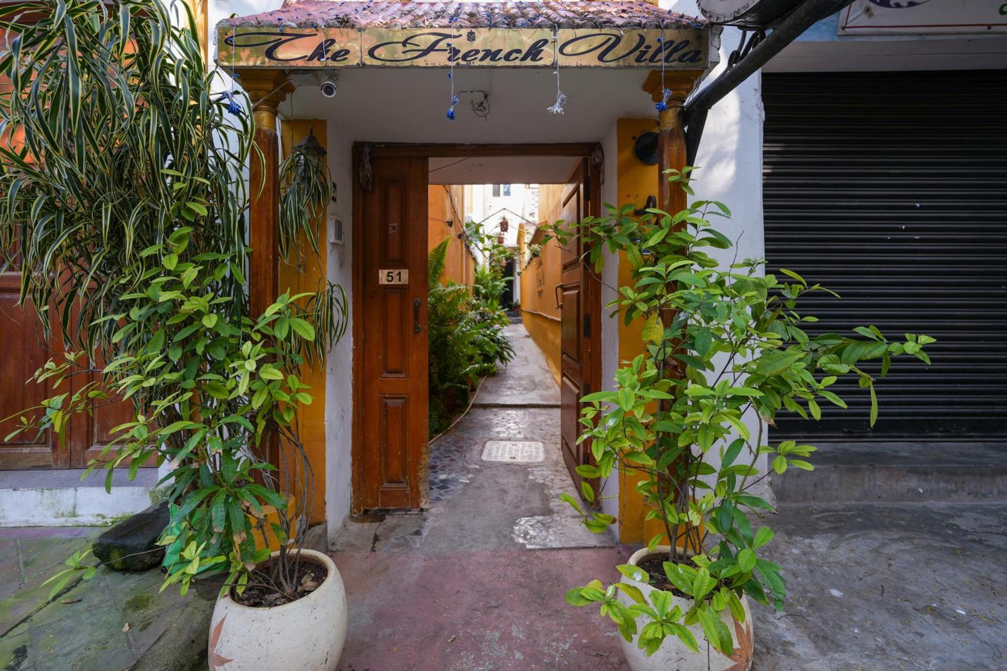 French Villa Puducherry Eksteriør billede